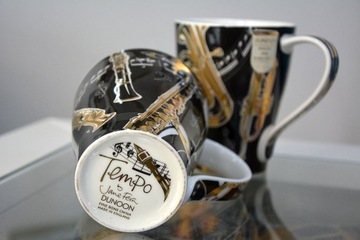 Кружка с золотыми инструментами - DUNOON Английский фарфор Bone China (5388)