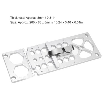 Зажим направляющей 90 градусов из алюминиевого сплава