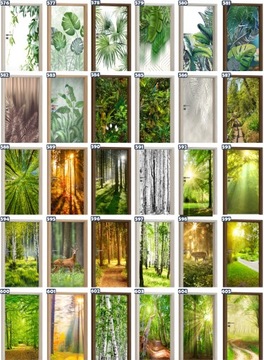 NAKLEJKA na DRZWI Meble Fototapeta Okleina ODPORNA