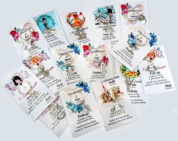 Благодарность гостям брелок АНГЕЛ №50 ПРИЧАСТИЕ СУВЕНИРЫ ПОДАРОК