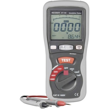 Tester izolacji Voltcraft ET-100