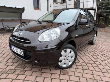 Nissan Micra IV Hatchback 5d 1.2 80KM 2011 Nissan Micra TYLKO 134tyśkm 1WŁAŚCICIEL 1.2B CLIMATRONIC 2011 ZADBANA Tekna, zdjęcie 39