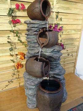 САДОВЫЙ ФОНТАН «ВОДОГРЗМОТЫ» высота 120 см! Светодиодное освещение!