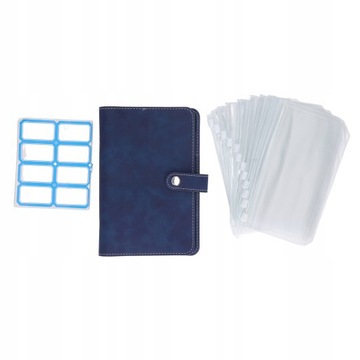 SET POCKET FOR A6 BUDGET BINDER MADE OF PU