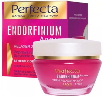 Perfecta Endorfinium Krem nawilżający do twarzy na noc 50ml