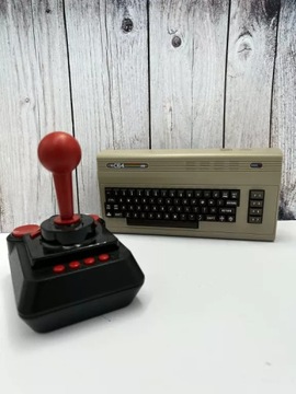 МИНИ-КОНСОЛЬ COMMODORE C64 + 64 РЕТРО-ИГРЫ