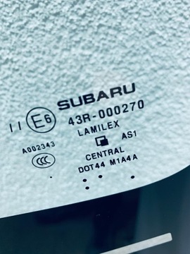 SKLO (OKNO) ČELNÍ SUBARU XV 2012- WRX LEVORG 2014- KAMERA+SENSOR+GRZANIE+OE