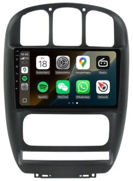 Dodge Chrysler Grand Voyager Caravan Android Carplay Rádio Navigace