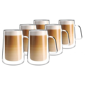 Komplet 6-szklanek z podwójną ścianką 300 ml Diva