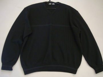 WEŁNIANY szary sweter MARKS&SPENCER r.XL/XXL