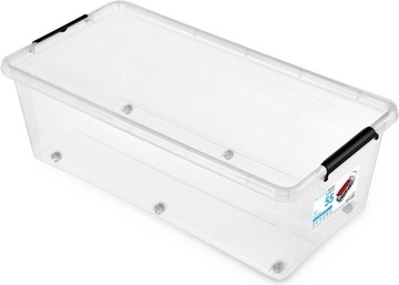 MOXOM - Pudełko Pojemnik Organizer Pokrywa - 55 L