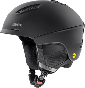 Kask Narciarski Snowboard Uvex Ultra MIPS 55 - 59 cm 55-59 cm czarny (P)