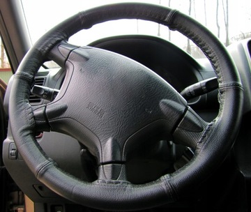 КОЖАНЫЙ ЧЕХОЛ РУЛЯ 6k для Renault Master 2 3 4