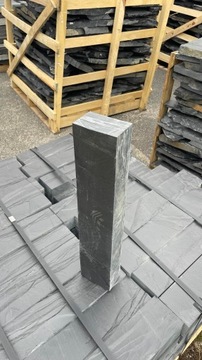PALISADA BAZALTOWA KAMIEŃ KOLOR GRAFIT 50X10X6
