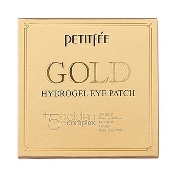 Petitfee Płatki pod oczy ze złotem 60szt