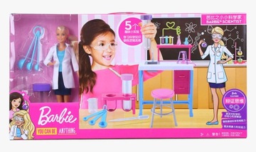 Zestaw Barbie Naukowiec GBF78