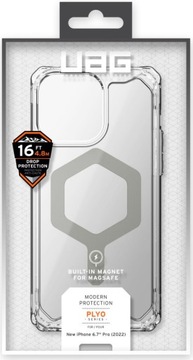 Корпус корпуса UAG Plyo Magsafe Твердая задняя крышка для iPhone 14 Pro Max