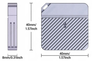 Корпус для накопителя NVME SSD M2 PCIe 2230 USB-C 10 ГБ/с COOLING 2230