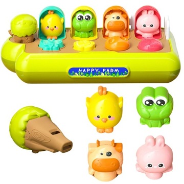 ОБРАЗОВАТЕЛЬНАЯ ИГРУШКА POP UP ANIMALS HAPPY FARM WOOPI BABY