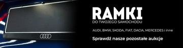 БОЛЬШАЯ РАМКА НОМЕРНОГО ЗНАКА TOYOTA, ГЕЛЕВАЯ ПЕЧАТЬ, 2 шт.