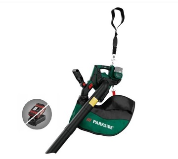 Аккумуляторная воздуходувка для листьев PARKSIDE x20 В