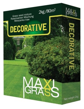 Trawa Dekoracyjna MaxiGrass 2kg + BIOHUMUS 400g
