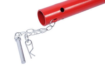 БУКСИРОВКА ЖЕСТКАЯ БУКСИРОВКА С ПОДВЕСКОЙ 3000 КГ 180 см КРЫШКА GEKO