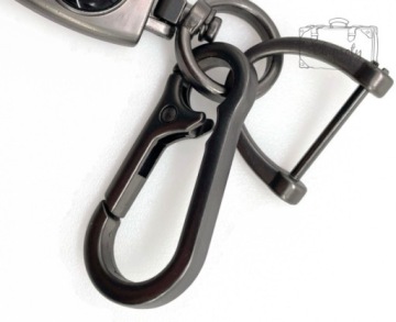 Автомобильный брелок Chevrolet из металлической кожи