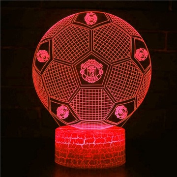 3D светодиодный ночник MANCHESTER UNITED Football