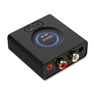 Audio Odbiornik Bluetooth 5.0 RCA Audio Miilink ML200 50m Zasięgu 12h Pracy