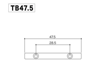 GOTOH TB47.5 струнное давление (BS)