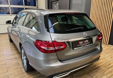 Mercedes Klasa C W205 Kombi 200 BlueTEC 136KM 2015 Mercedes-Benz Klasa C AUTOMAT gwarancja bezwypadkowy NAVI hak SKORA, zdjęcie 8
