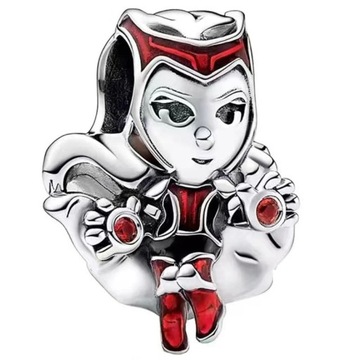 Charms Zawieszka Charms Marvel Wanda Szkarłatna Wiedźma Charmsy Trusky