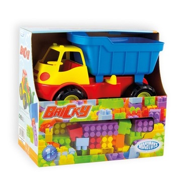 Auto wywrotka z klockami 100szt Mochtoys Bricky