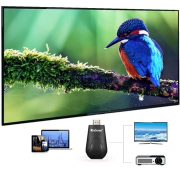 MiraScreen K4 черный 2,4 ГГц AirPlay MiraCast DLNA