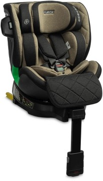 Fotelik Samochodowy Caretero OBROTOWY 40-150CM RWF TUROX ISIZE ISOFIX KHAKI
