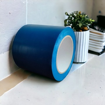 ЛЕНТА ПВХ виниловая маркировочная СИНЯЯ РЕМОНТНАЯ МАРКИРОВКА 100/33М