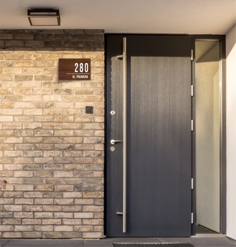 НОМЕР ДОМА 32х21см АДРЕСНАЯ ТАБЛИЧКА ДЕРЕВЯННАЯ ДОСКА С НОМЕРОМ ДОМА