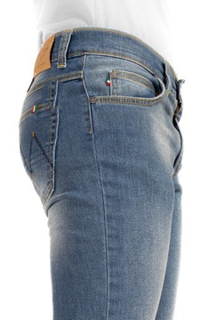 SPODNIE MĘSKIE VANKEL JEANS 620 L32 98cm