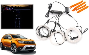 Zestaw ambient el wire Dacia Duster 2 BIAŁY