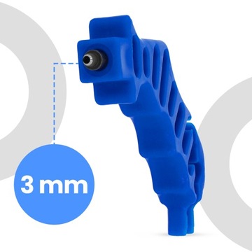 Przebijak MONTAŻ EMITERÓW Kroplowników Rury PE 3 mm Dziurkacz Nawadniania