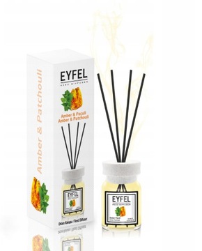 AMBER PACULI EYFEL ZAPACHY DO DOMU PATYCZKI 120 ML