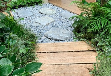 Акрон галька 1-3 см Садовый декоративный камень 500 кг