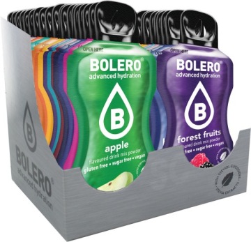 BOLERO MIX TASTE SUGAR-FREE DRINKS 72 шт +2 Gratis
