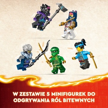 LEGO NINJAGO Повелитель драконов Эгалт 71809
