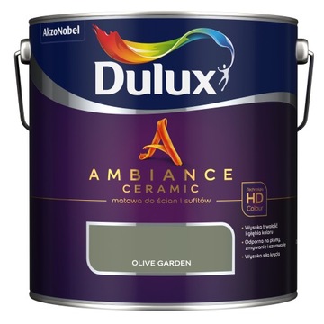 FARBA CERAMICZNA DULUX AMBIANCE- olive garden 2.5l