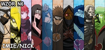 Kubek naruto shippuden anime manga 330ml + imię