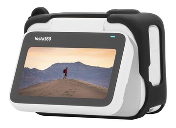 Силиконовый чехол Sunnylife с ремешком для Insta360 GO 3 — белый