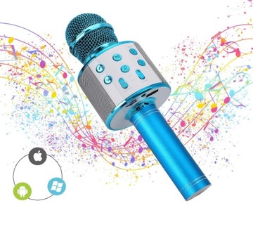 БЕСПРОВОДНОЙ КАРАОКЕ С МИКРОФОНОМ BLUETOOTH