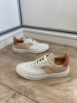ECCO BUTY SNEAKERSY SKÓRZANE PIĘKNE 40 25,8 CM